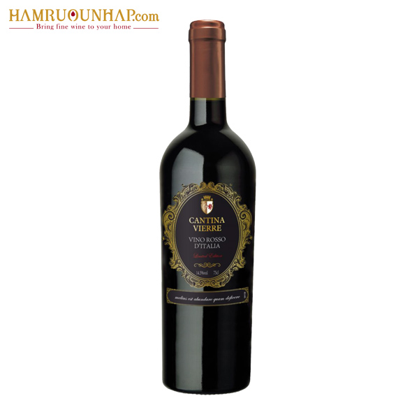 Rượu vang đỏ Cantina Vierre Vino Rosso D'italia | HẦM RƯỢU NHẬP