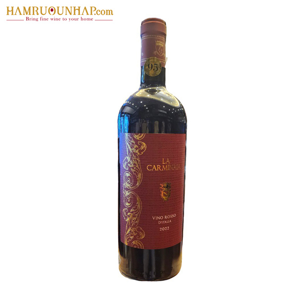 Rượu vang đỏ La Carminaia Vino Rosso D'italia | HẦM RƯỢU NHẬP