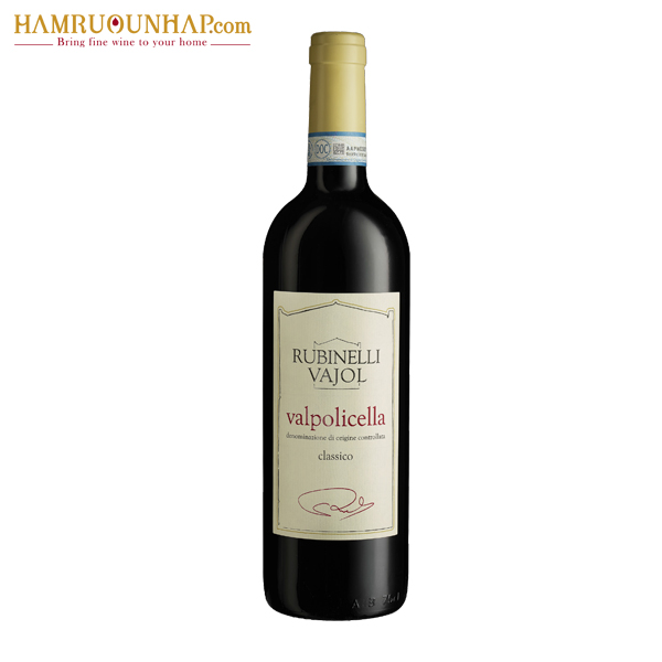 Rượu Vang Đỏ rubinelli vajol valpolicella classico