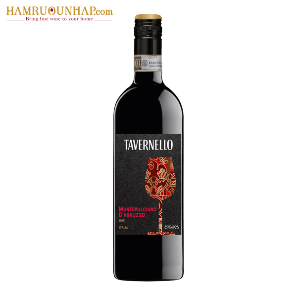 Rượu vang đỏ Tavernello Montepulciano D’Abruzzo | HẦM RƯỢU NHẬP