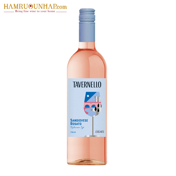Rượu vang hồng Tavernello Sangiovese Rosato | HẦM RƯỢU NHẬP