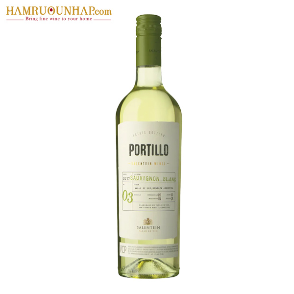Rượu vang trắng Argentina Portillo Sauvignon Blanc