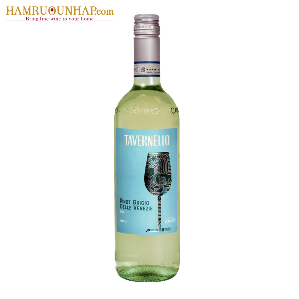 Rượu vang trắng Tavernello Pinot Grigio Delle Venezie | HẦM RƯỢU NHẬP