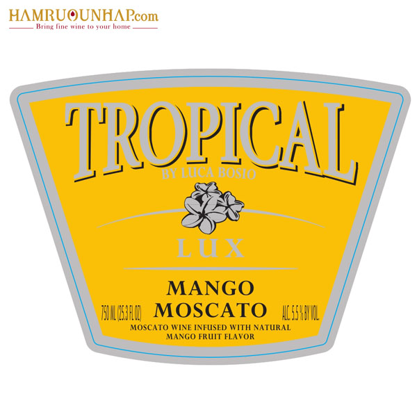 Rượu Vang Ngọt Tropical Mango Moscato Lux