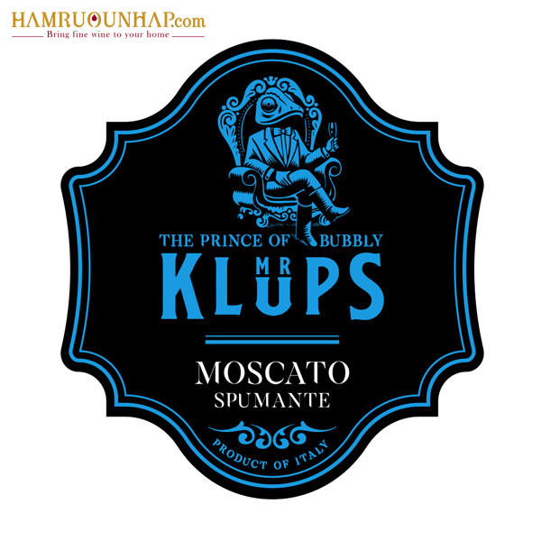 Rượu Vang Nổ Mr Klups Moscato Spumante