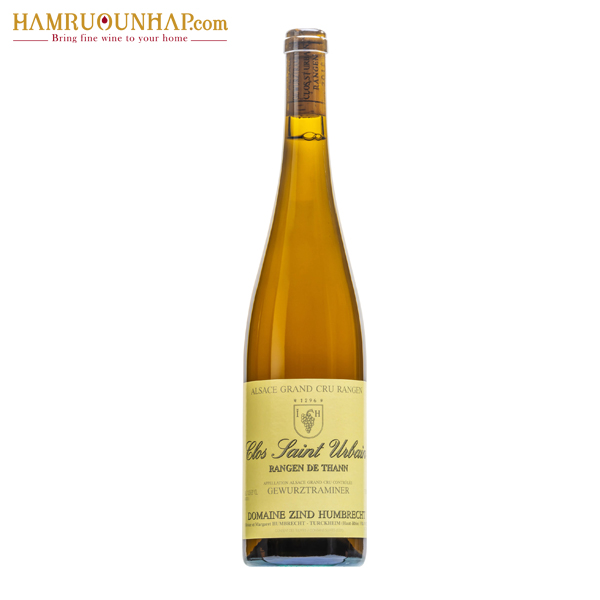 Rượu Vang Pháp Domaine Zind-Humbrecht Rangen de Thann Clos Saint Urbain Grand Cru Gewurztraminer