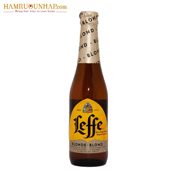Bia Bỉ Leffe Blonde 330ml - Thùng 24 chai