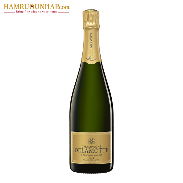 Rượu Sâm Panh Champagne Delamotte Blanc de Blancs Millesime 2014