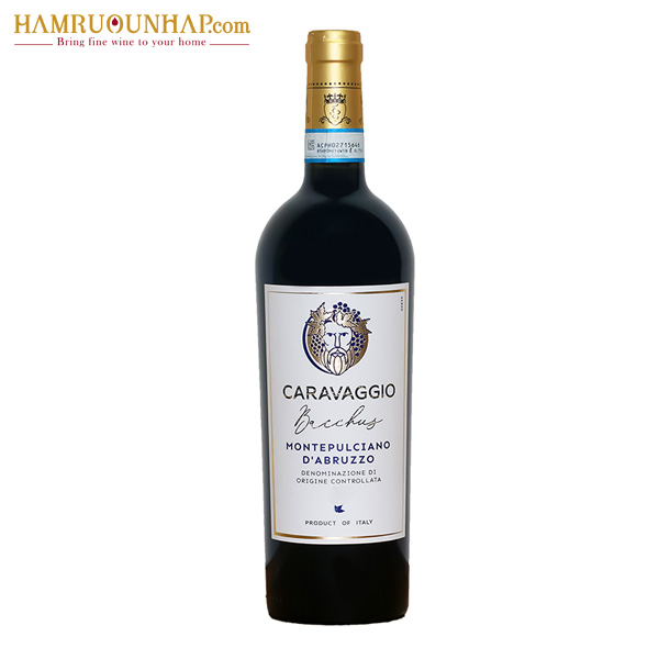 Rượu Vang Ý Caravaggio Bacchus Montepulciano D'abruzzo