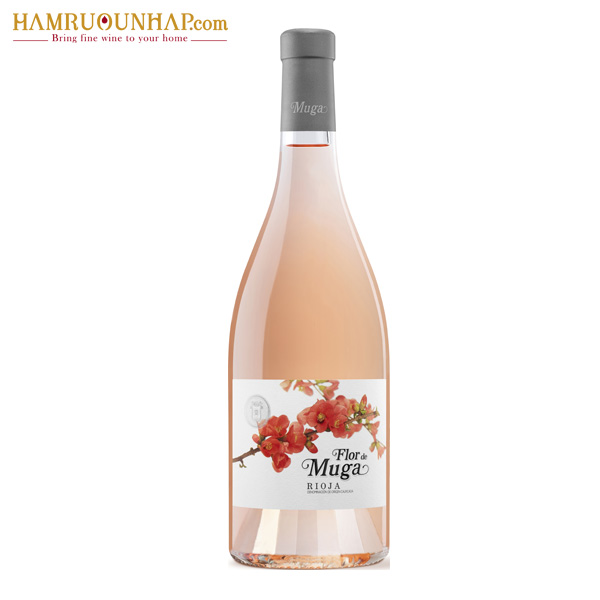 Rượu vang Tây Ban Nha Flor de Muga Rose