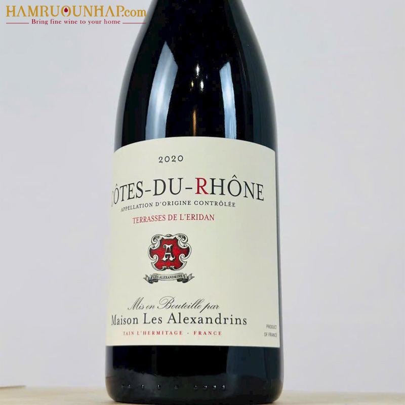 Maison Les Alexandrins Côtes du Rhône Les Terrasses de l'Eridan
