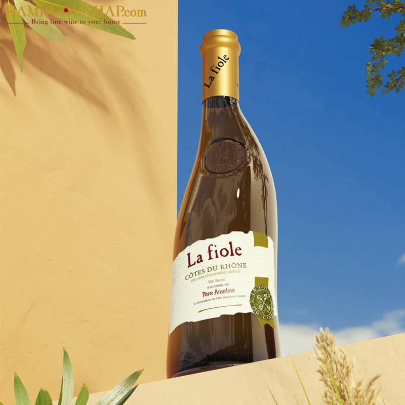 La Fiole Côtes Du Rhône Blanc Père Anselme