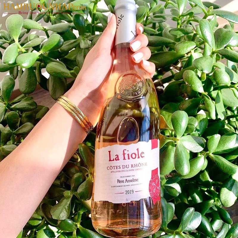 La Fiole Côtes Du Rhône Rosé Père Anselme
