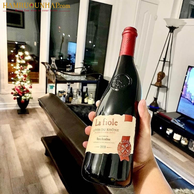 La Fiole Côtes Du Rhône Rouge Père Anselme