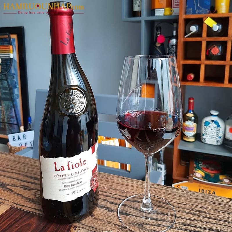 La Fiole Côtes Du Rhône Rouge Père Anselme